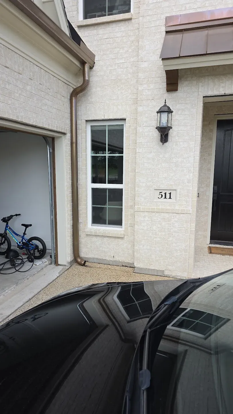 Entry window grid with Cardinal 366 replacement glass